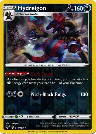 Hydreigon 110/189 Reverse Holo