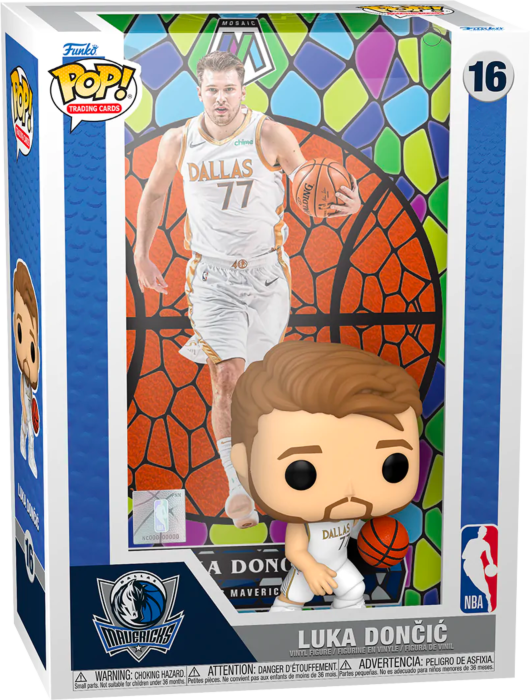 NBA - Luka Doncic (Mosaic) Pop! Trading Card