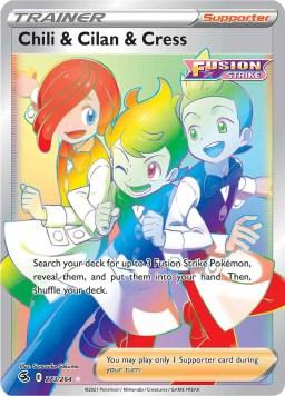 Chili & Cilan & Cress (Secret) 273/264 fusion-strike-273