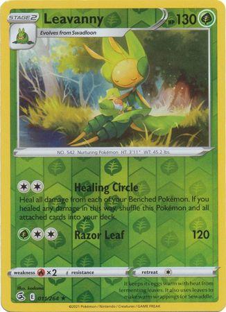 Leavanny 011/264 Reverse Holo fusion-strike-rh-10