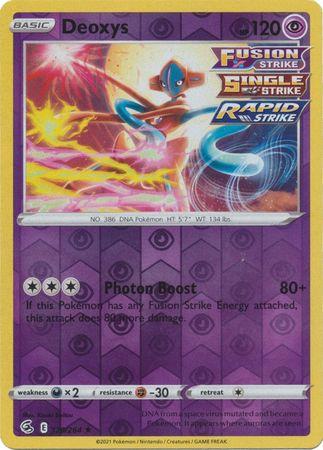 Deoxys 120/264 Reverse Holo fusion-strike-rh-101