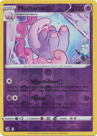 Musharna 122/264 Reverse Holo fusion-strike-rh-103