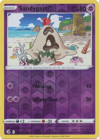 Sandygast 125/264 Reverse Holo fusion-strike-rh-106
