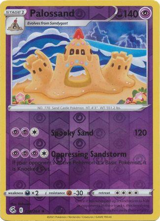 Palossand 126/264 Reverse Holo fusion-strike-rh-107