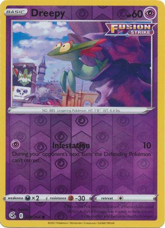 Dreepy 128/264 Reverse Holo fusion-strike-rh-109
