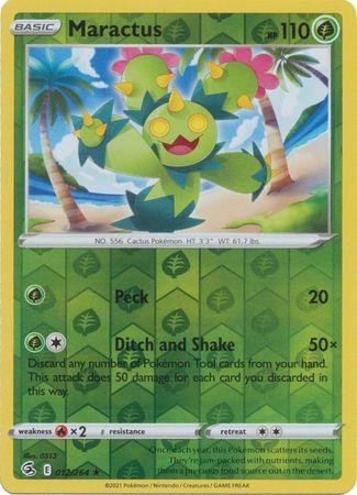 Maractus 012/264 Reverse Holo fusion-strike-rh-11