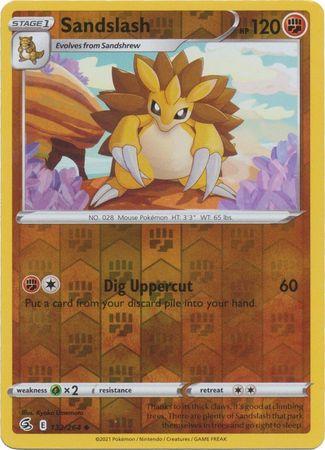 Sandslash 132/264 Reverse Holo fusion-strike-rh-113