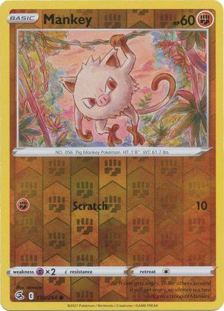 Mankey 133/264 Reverse Holo fusion-strike-rh-114