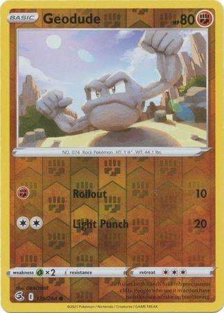Geodude 135/264 Reverse Holo fusion-strike-rh-116