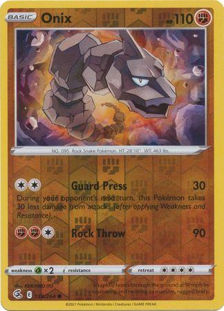 Onix 138/264 Reverse Holo fusion-strike-rh-119