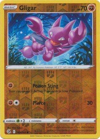 Gligar 140/264 Reverse Holo fusion-strike-rh-121