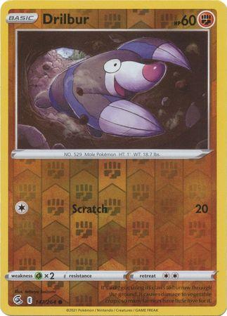 Drilbur 147/264 Reverse Holo fusion-strike-rh-127