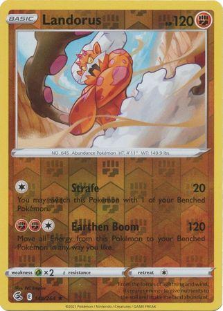 Landorus 148/264 Reverse Holo fusion-strike-rh-128