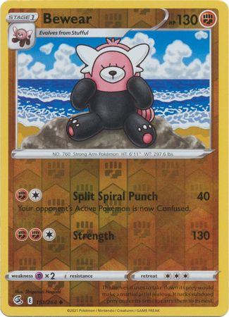 Bewear 151/264 Reverse Holo fusion-strike-rh-131