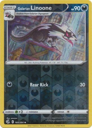 Galarian Linoone 160/264 Reverse Holo fusion-strike-rh-137