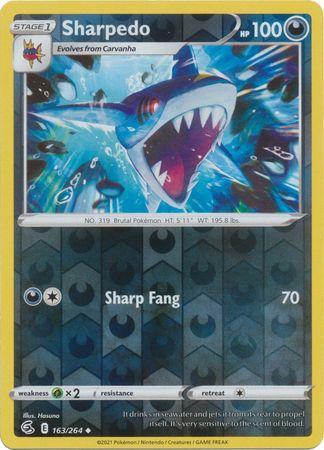 Sharpedo 163/264 Reverse Holo fusion-strike-rh-140
