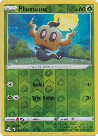Phantump 016/264 Reverse Holo fusion-strike-rh-15