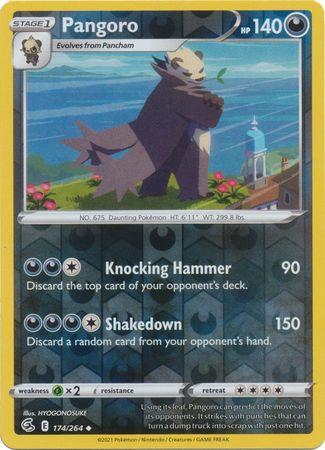 Pangoro 174/264 Reverse Holo fusion-strike-rh-151