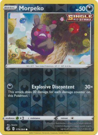 Morpeko (179) 179/264 Reverse Holo fusion-strike-rh-156