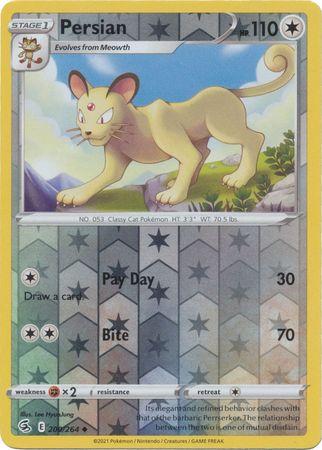 Persian 200/264 Reverse Holo fusion-strike-rh-176