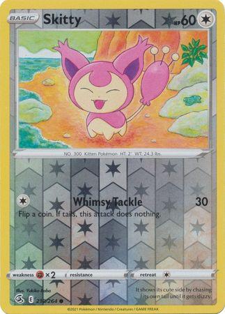 Skitty 210/264 Reverse Holo fusion-strike-rh-185