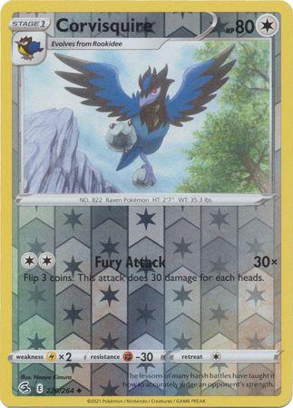 Corvisquire 220/264 Reverse Holo fusion-strike-rh-193