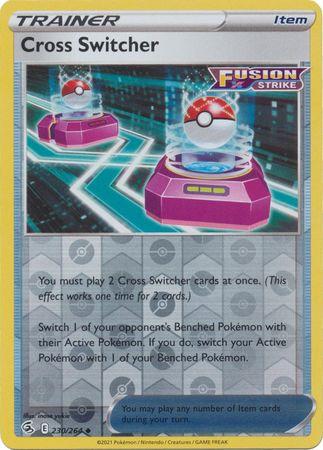 Cross Switcher 230/264 Reverse Holo fusion-strike-rh-203