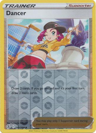 Dancer 232/264 Reverse Holo fusion-strike-rh-205