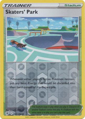 Skaters' Park 242/264 Reverse Holo fusion-strike-rh-215