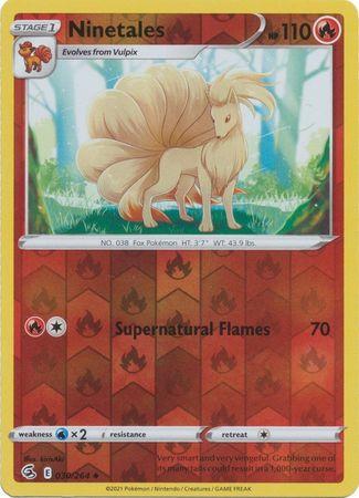 Ninetales (30) 030/264 Reverse Holo fusion-strike-rh-25