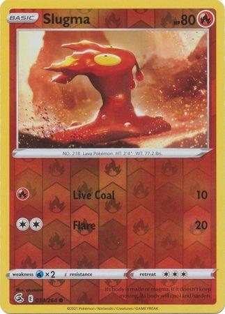 Slugma 034/264 Reverse Holo fusion-strike-rh-29