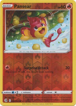 Pansear 037/264 Reverse Holo fusion-strike-rh-32