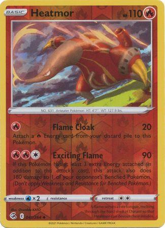 Heatmor 041/264 Reverse Holo fusion-strike-rh-34