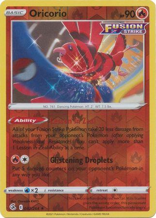 Oricorio 042/264 Reverse Holo fusion-strike-rh-35