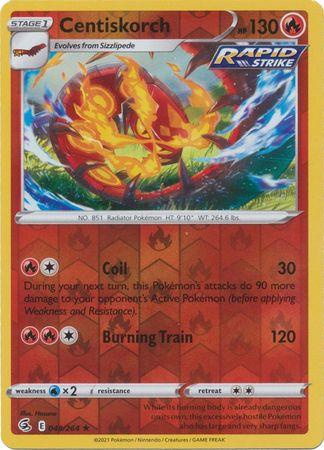Centiskorch (48) 048/264 Reverse Holo fusion-strike-rh-38