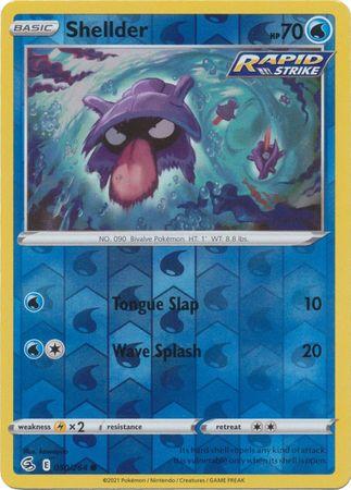 Shellder 050/264 Reverse Holo fusion-strike-rh-40