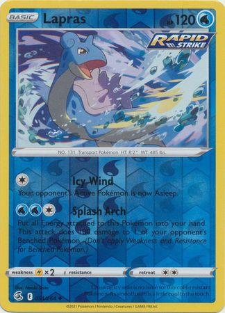 Lapras 054/264 Reverse Holo fusion-strike-rh-44