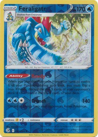Feraligatr 057/264 Reverse Holo fusion-strike-rh-47