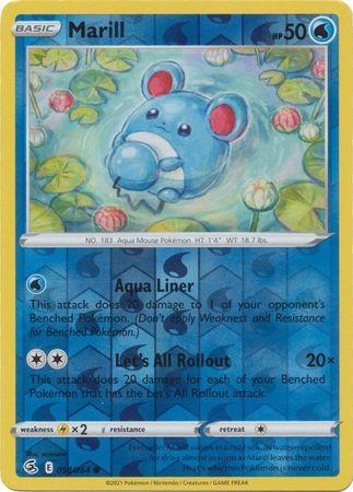 Marill 058/264 Reverse Holo fusion-strike-rh-48