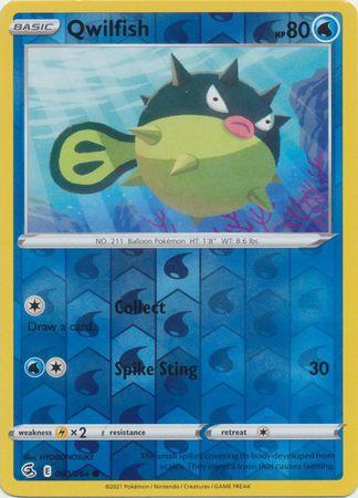 Qwilfish 060/264 Reverse Holo fusion-strike-rh-50