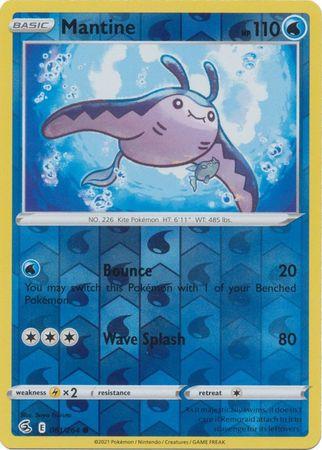 Mantine 061/264 Reverse Holo fusion-strike-rh-51