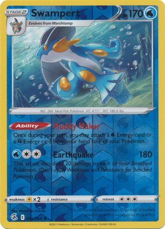 Swampert 064/264 Reverse Holo fusion-strike-rh-54