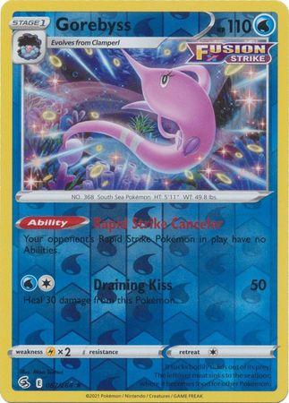 Gorebyss 067/264 Reverse Holo fusion-strike-rh-57