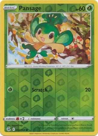 Pansage 007/264 Reverse Holo fusion-strike-rh-6