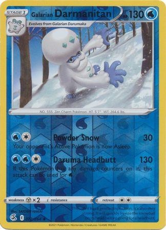Galarian Darmanitan 072/264 Reverse Holo fusion-strike-rh-62