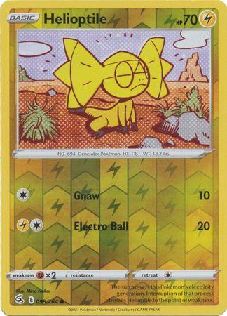 Helioptile 098/264 Reverse Holo fusion-strike-rh-83