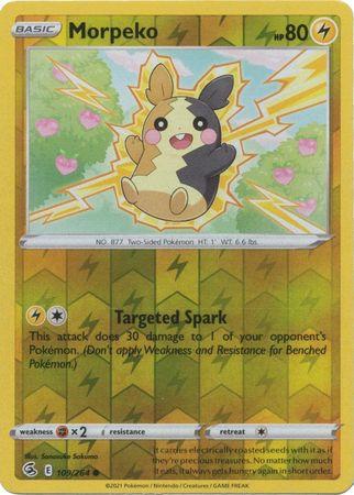 Morpeko (109) 109/264 Reverse Holo fusion-strike-rh-92