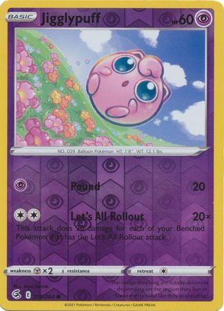 Jigglypuff 110/264 Reverse Holo fusion-strike-rh-93
