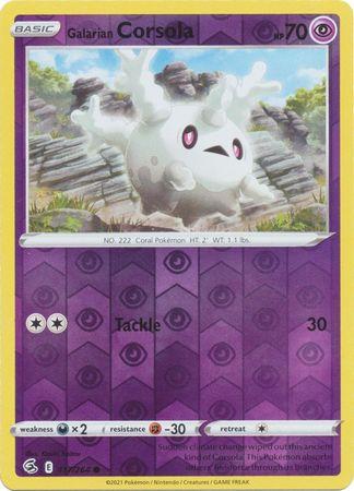 Galarian Corsola 117/264 Reverse Holo fusion-strike-rh-98