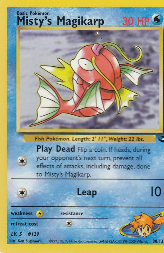 Misty's Magikarp 88/132 Gym Challenge Set Common